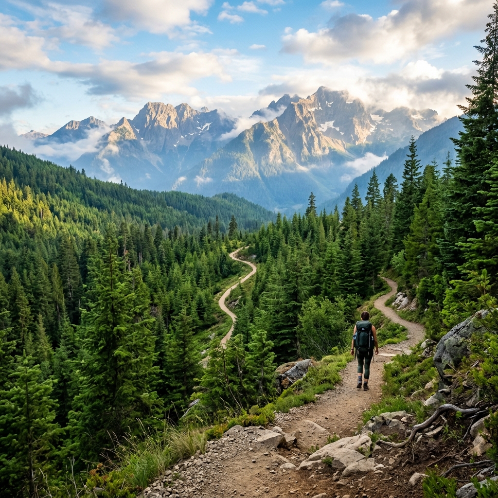 Scenic Mountain Trail